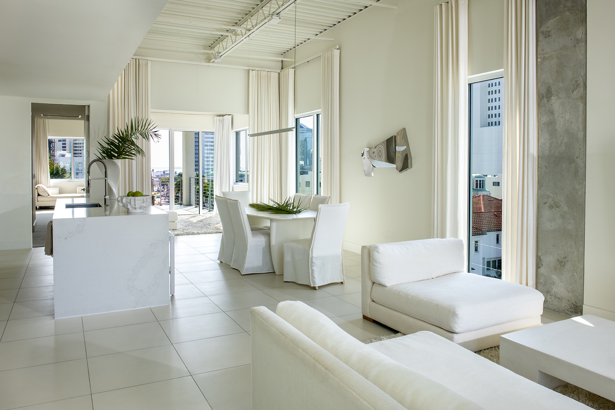 Designing a Home That Supports You—Without Looking Clinical 1 Open floor plan at 332 Cocoanut project by Rachel Blindauer interior design