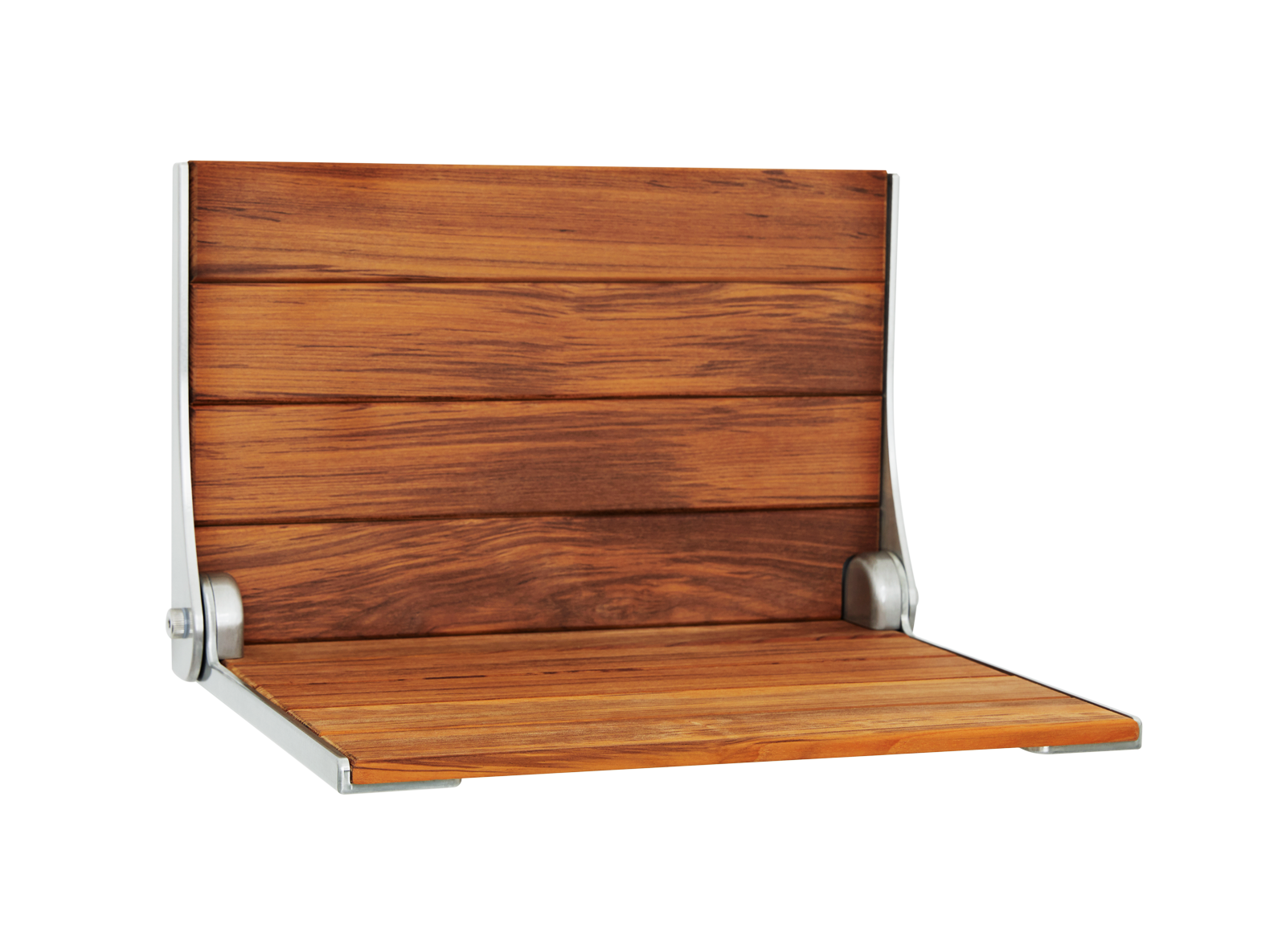 Bathroom Safety | Rachel's Specification Notes 4 Seachrome Silhouette Teak Folding Shower Seat
