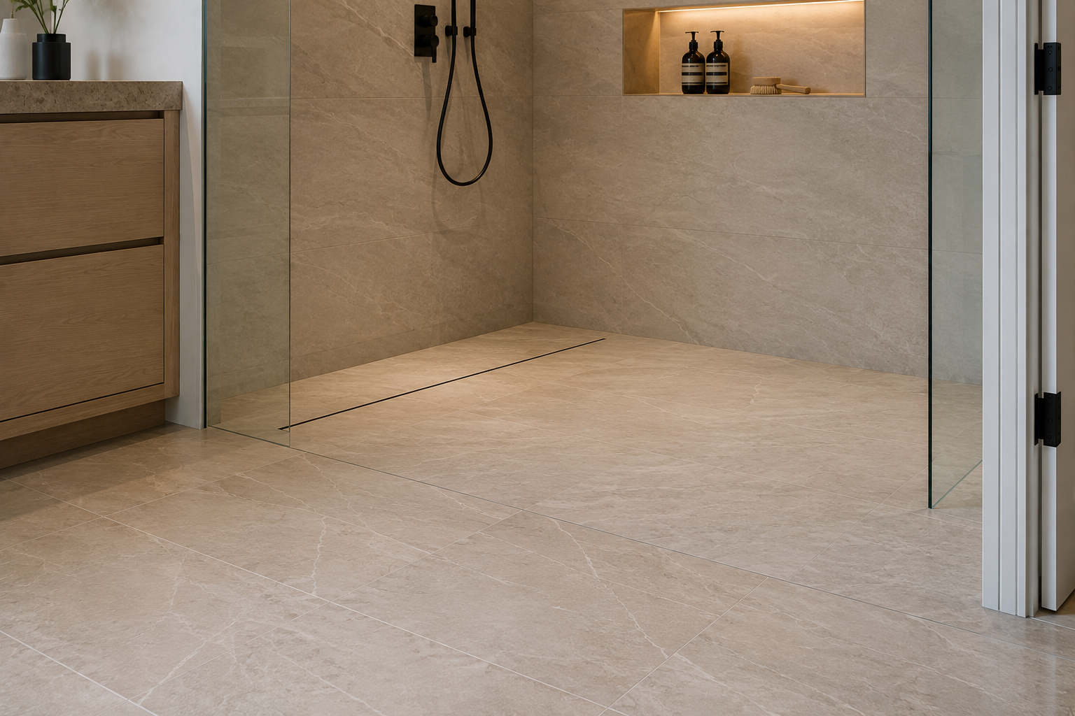 Complete Product Recommendations | Rachel's Specification Notes 93 Curbless Shower Transition