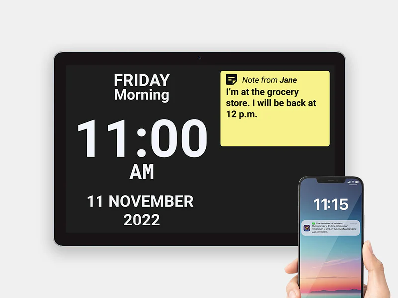 Complete Product Recommendations | Rachel's Specification Notes 77 Idem Digital Dementia Clock