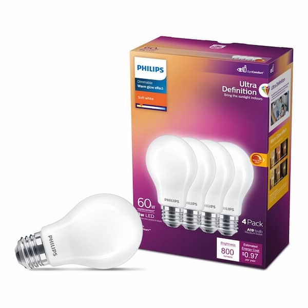 Complete Product Recommendations | Rachel's Specification Notes 88 Philips Ultra Definition LED A19 Soft White Light Bulbs 4-Pack