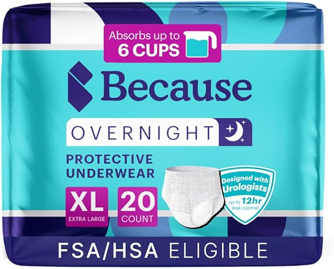 Because Overnight Absorbency Pull-Ups
